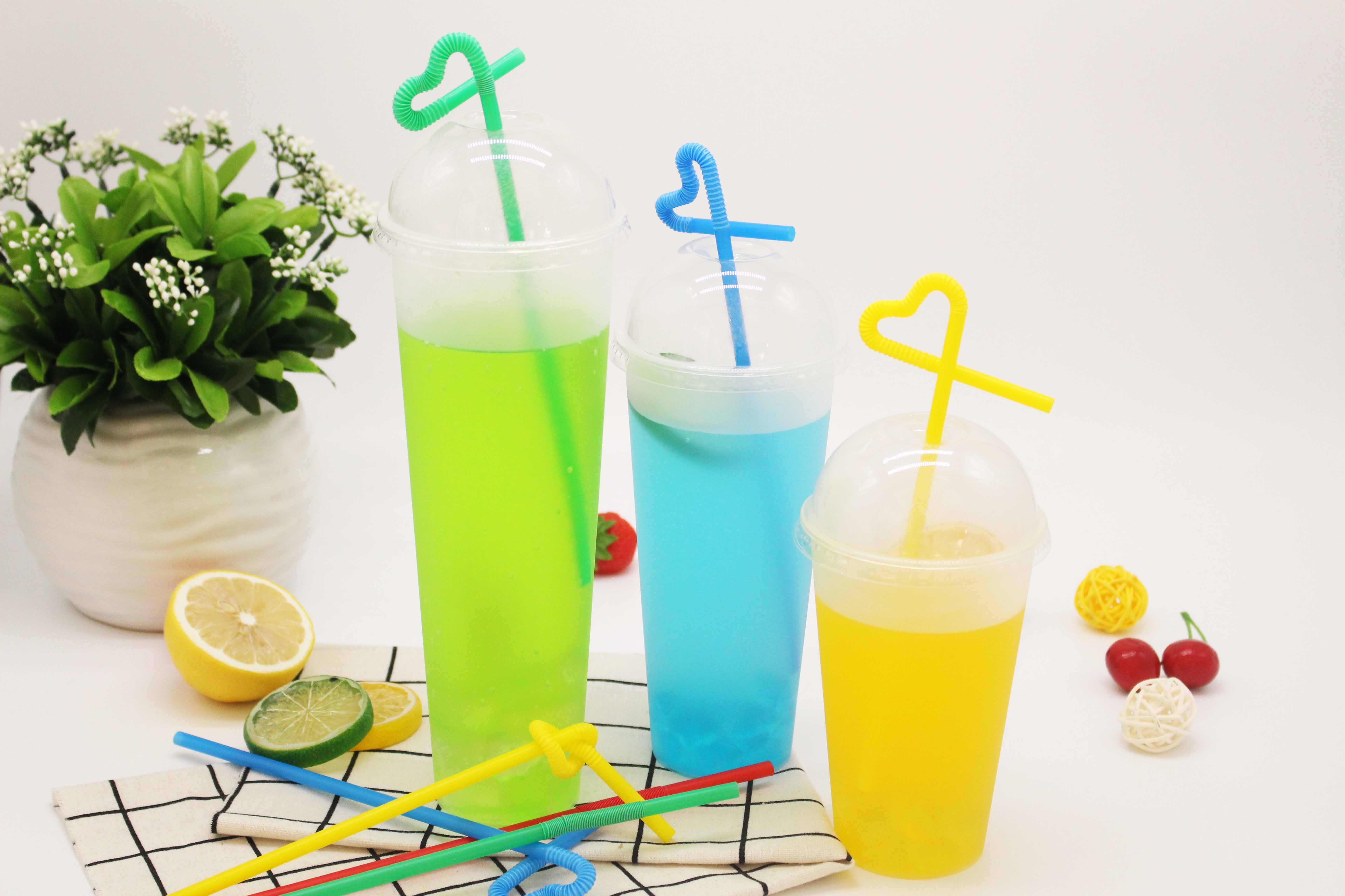 一次性PP塑料杯磨砂注塑杯90口径500ml/700ml/1000ml